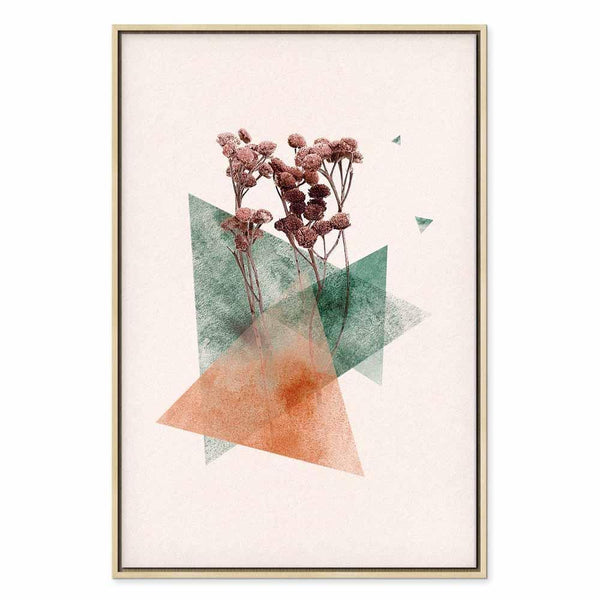 Quadro - Modernist Flower (1 Part) Vertical