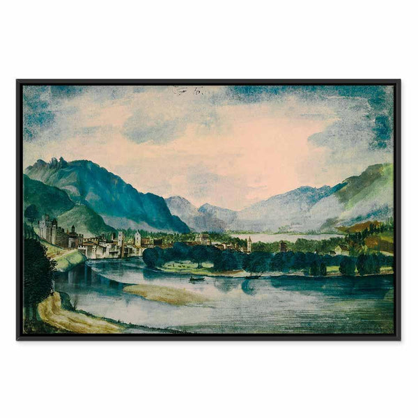 Quadro - Albrecht Dürer – View of Trento from the North