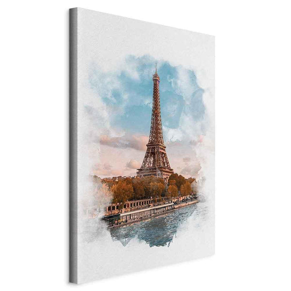 Quadro - Paris View (1 Part) Vertical