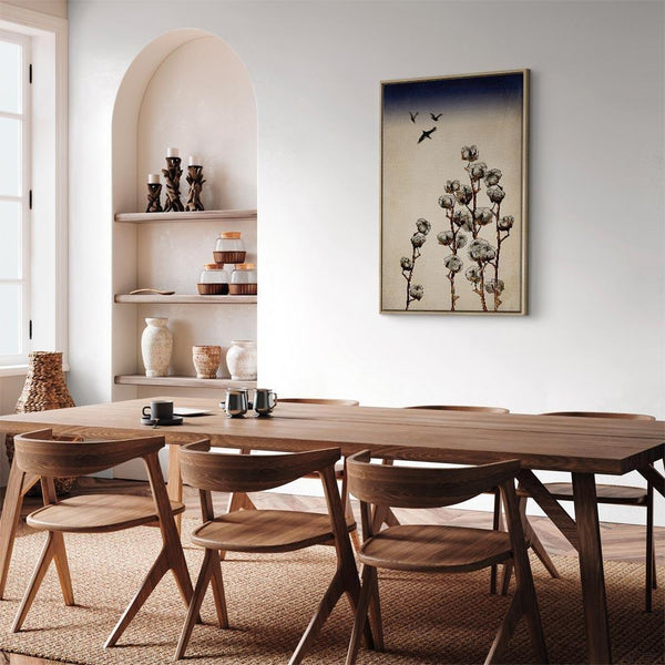 Quadro - Cotton Branches (1 Part) Vertical