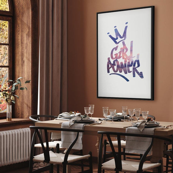 Quadro - Girl Power (1 Part) Vertical