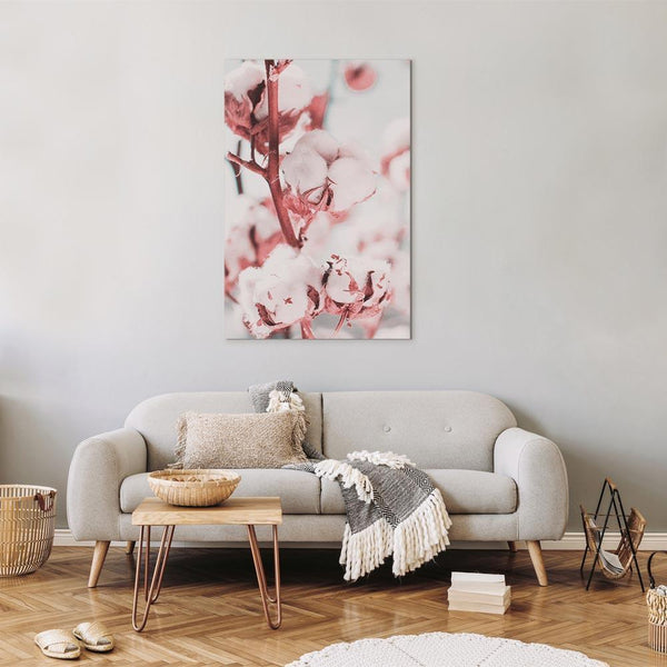 Quadro - Blooming Cotton (1 Part) Vertical