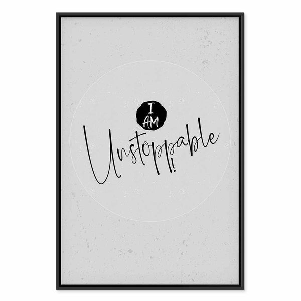 Quadro - I Am Unstoppable (1 Part) Vertical
