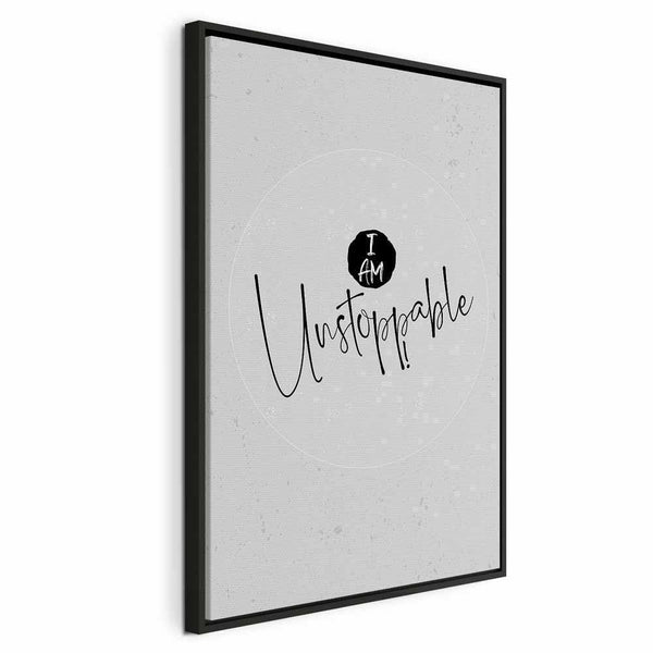 Quadro - I Am Unstoppable (1 Part) Vertical