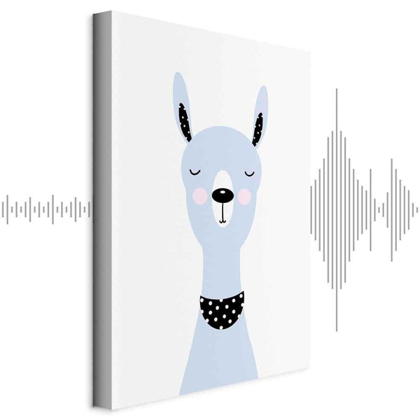 Quadro - Lovely Llama (1 Part) Vertical