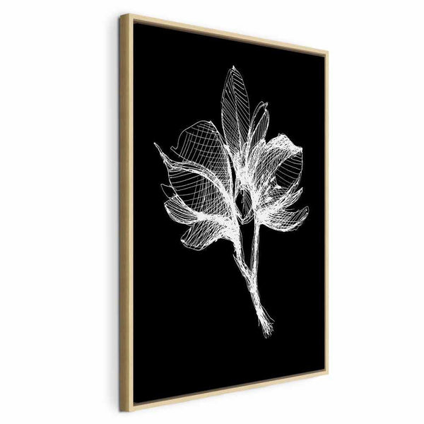 Quadro - Night Flower (1 Part) Vertical