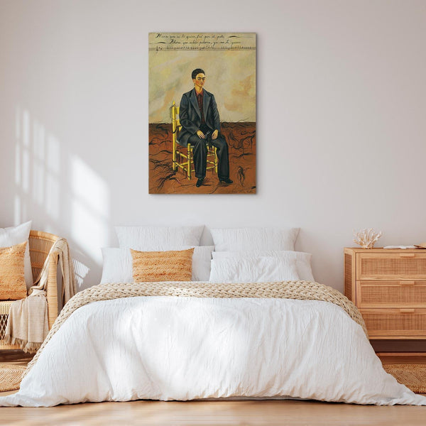 Quadro - Frida Kahlo – Self-Portrait with Cropped Hair