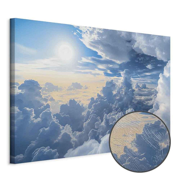 Quadro - Symphony of Light: Sun and Clouds Collaborating on a Beautiful Sky