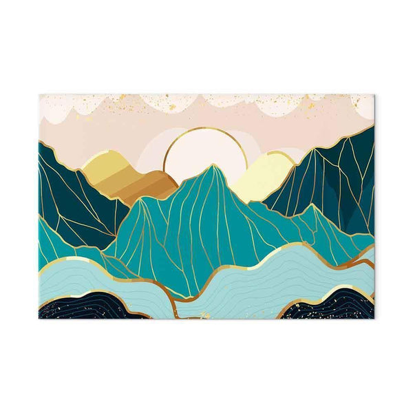Quadro - Green Pastures (1 Part) Wide