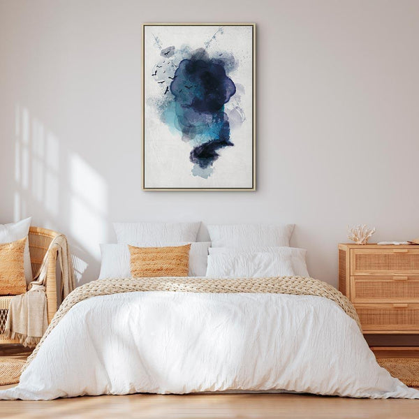 Quadro - Blue Memory (1 Part) Vertical