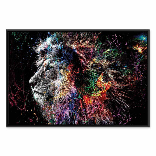 Quadro - Crazy Lion (1 Part) Wide