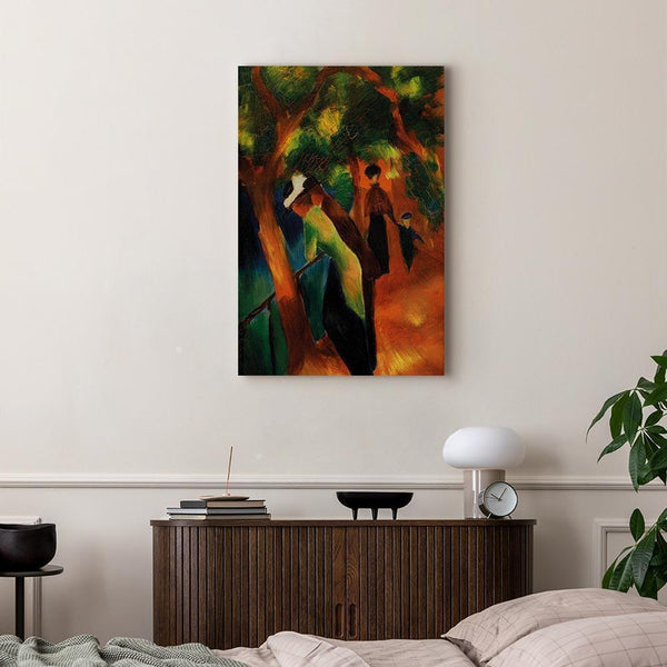 Quadro - August Macke – Sunny Path
