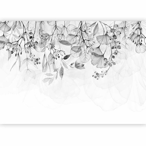 Carta da parati - Foggy Nature - Grey