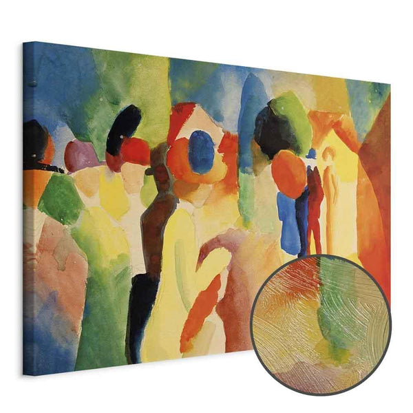 Quadro - August Macke – With a Yellow Jacket
