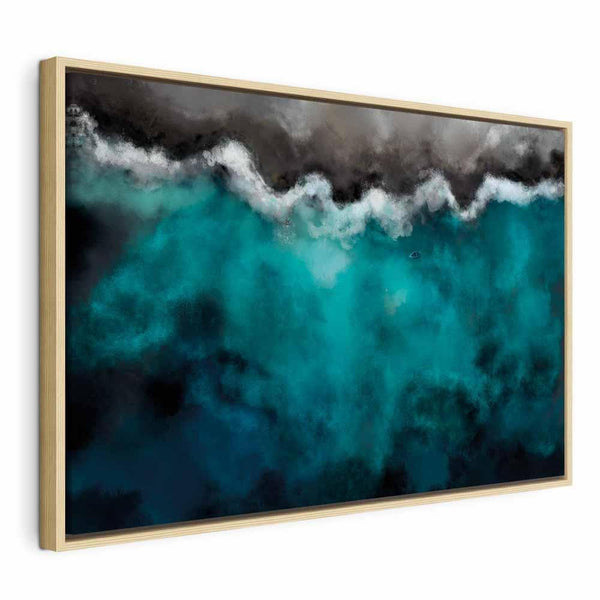 Quadro - Blue Lagoon (1 Part) Wide
