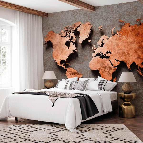 Carta da parati - Copper Map