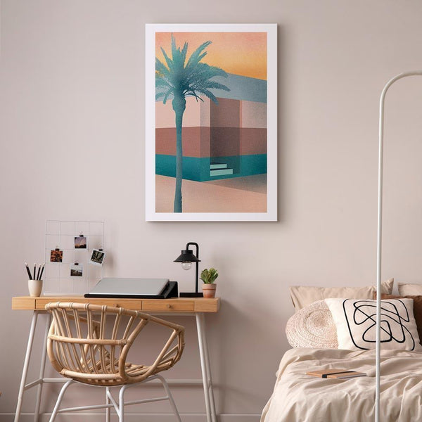 Quadro - Pastel Alley (1 Part) Vertical