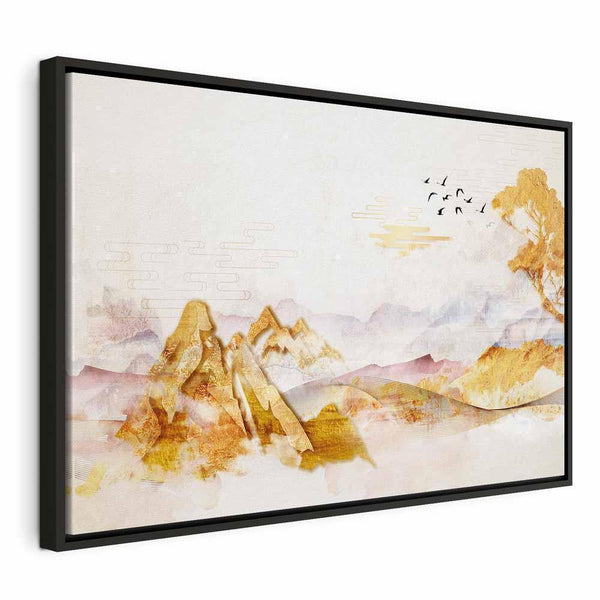 Quadro - Golden Mountains (1 Part) Wide
