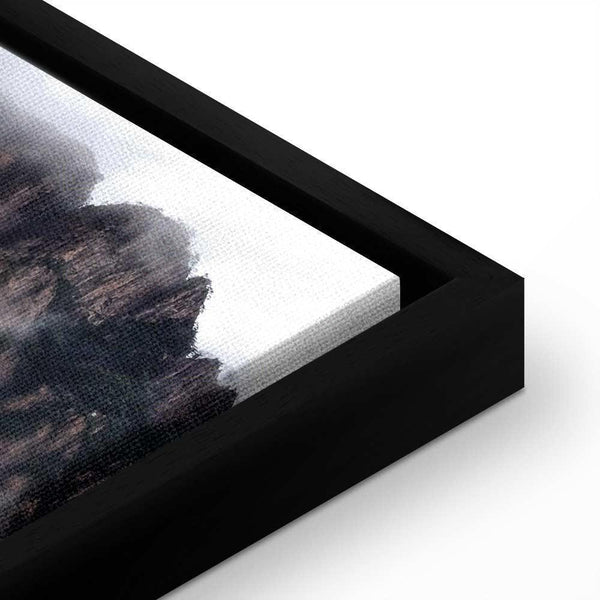 Quadro - Heart of Mountain Landscape (1-part) - Clouds Amid Rocks