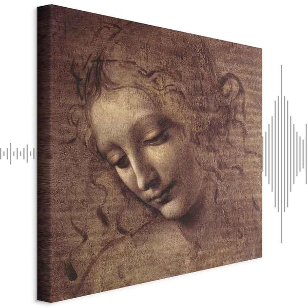 Quadro - Leonardo da Vinci – Head of a Young Woman (Leda)