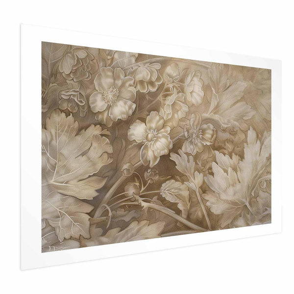 Poster - Ornamental Floral Carvings
