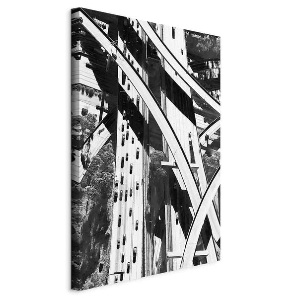 Quadro - City Geometry (1 Part) Vertical