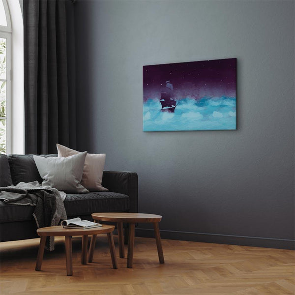 Quadro - Night Waves (1 Part) Wide - Third Variant