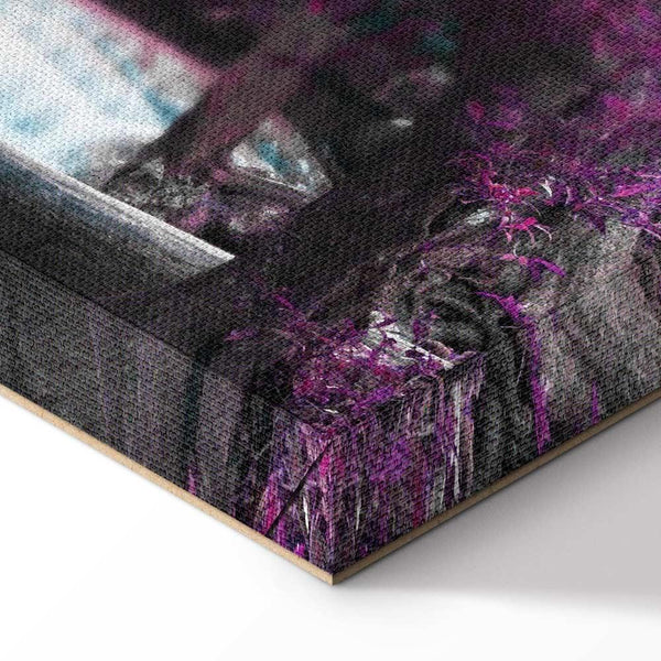 Quadro - Waterfall and Buddha