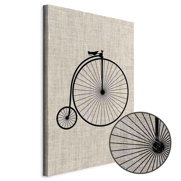 Quadro - Vintage Bicycle (1 Part) Vertical