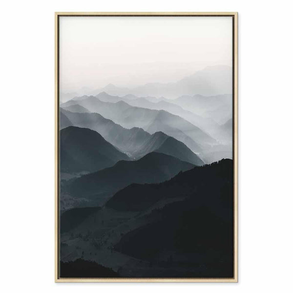 Quadro - Parallel Ridges (1 Part) Vertical