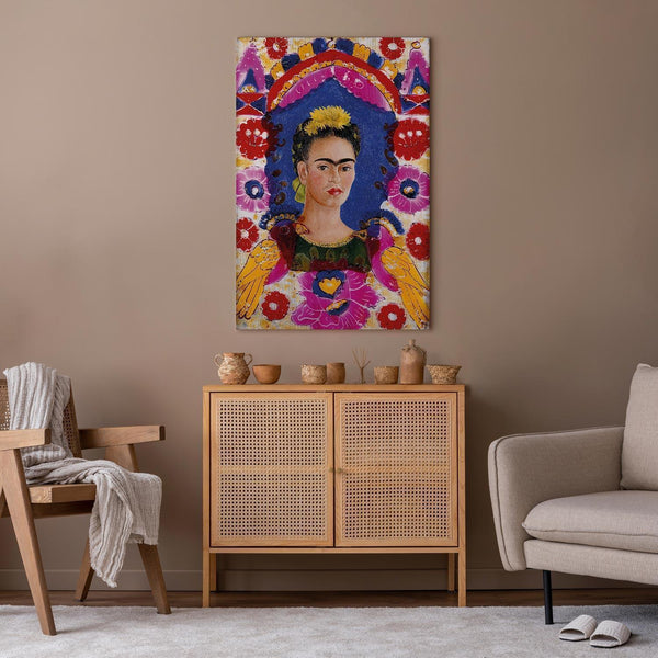 Quadro - Frida Kahlo – The Frame (Self-Portrait)