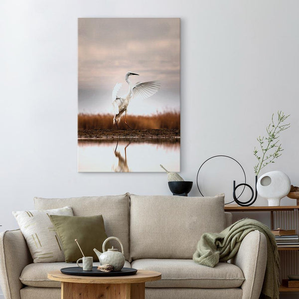 Quadro - Autumn by the Lake (1 Part) Vertical