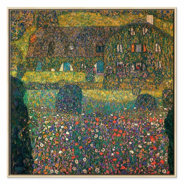 Quadro - Gustav Klimt – Country House on the Attersee Lake