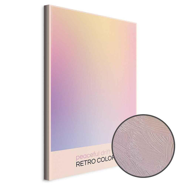 Quadro - Peaceful Drift - Delicate Pastel Shades Creating a Harmonious Whole