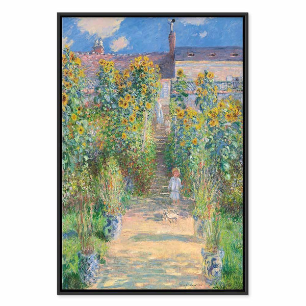 Quadro - Claude Monet – Monet’s Garden at Vétheuil