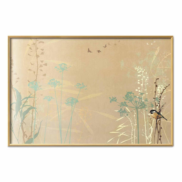Poster - Bird on a Meadow