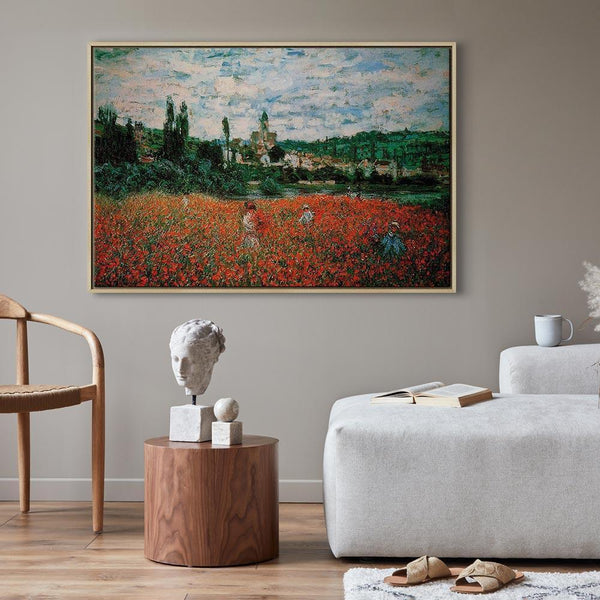 Quadro - Claude Monet – Poppy Field near Vétheuil