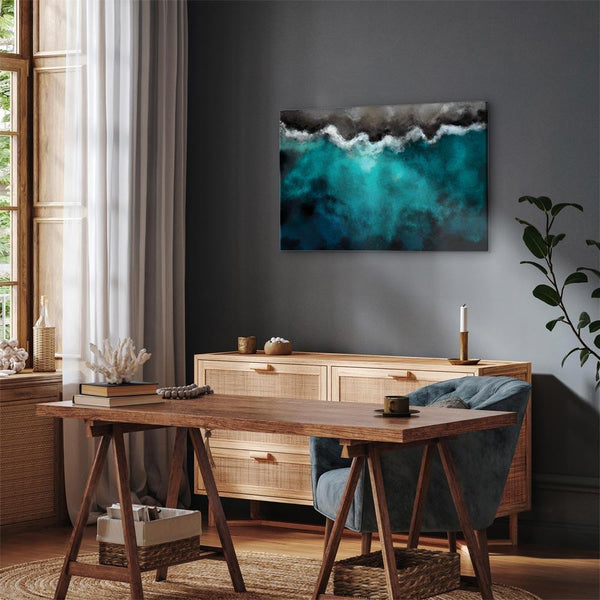 Quadro - Blue Lagoon (1 Part) Wide