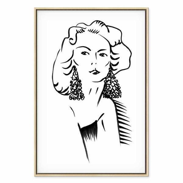 Quadro - Romantic Blonde (1 Part) Vertical