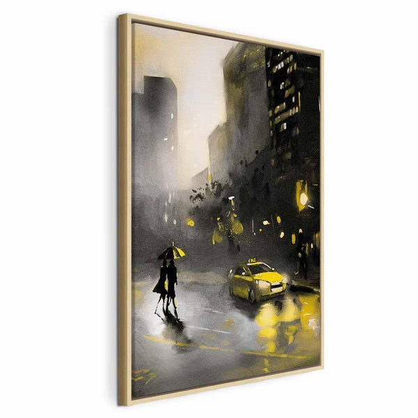 Quadro - City Glow (1 Part) Vertical