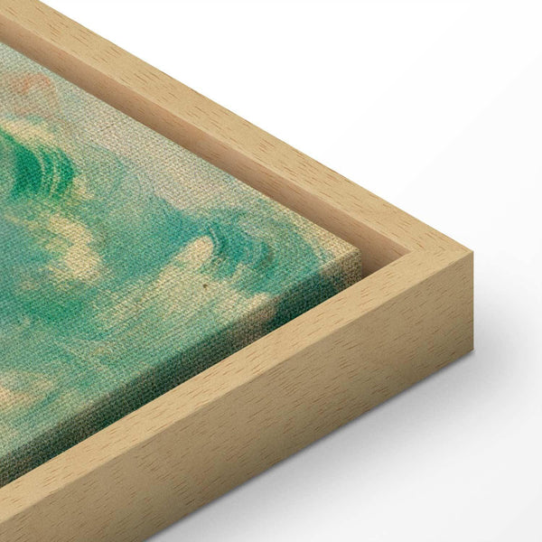 Quadro - Berthe Morisot – Sur un banc de Bois de Boulogne