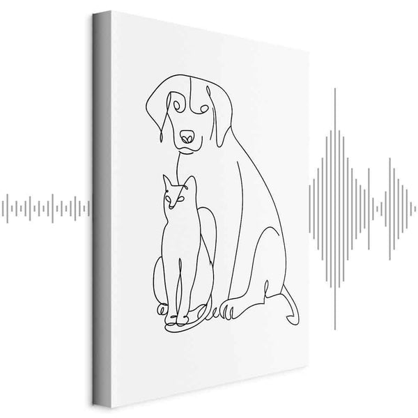 Quadro - Best Friends (1 Part) Vertical