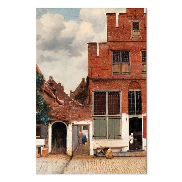 Quadro - Jan Vermeer – The Little Street
