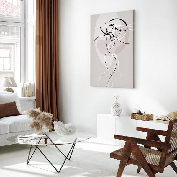 Quadro - Beige Energy (1 Part) Vertical