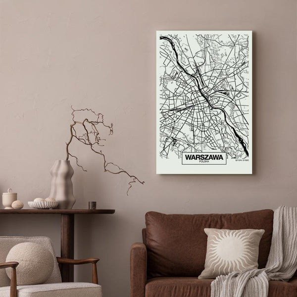 Quadro - City Plan: Warszawa (1 Part) Vertical