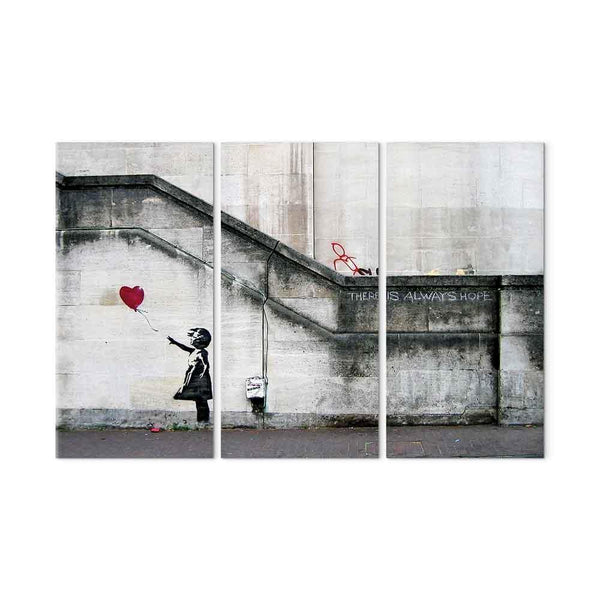 Quadro - Girl With a Balloon by Banksy