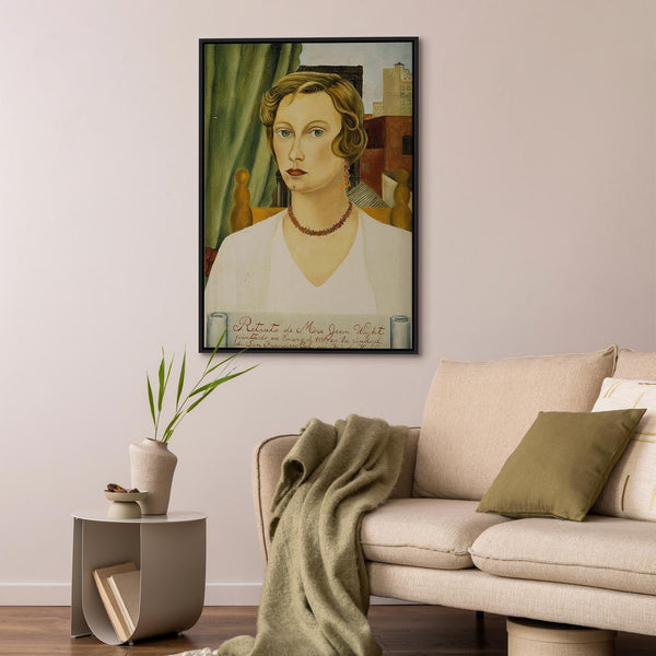 Quadro - Frida Kahlo – Portrait of Mrs Jean Wight