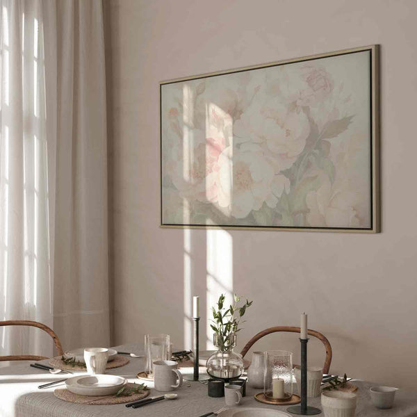 Quadro - Peonies in the mist