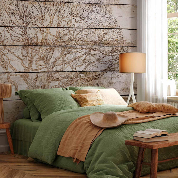 Carta da parati - Tree on Boards