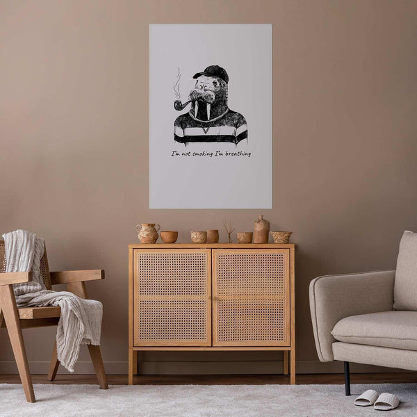 Poster - I'm Not Smoking I'm Breathing